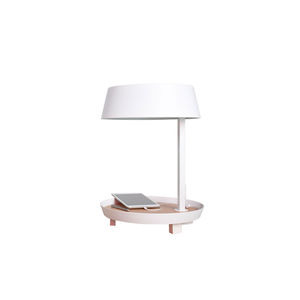 lampada da tavolo / moderna / in metallo / in legno