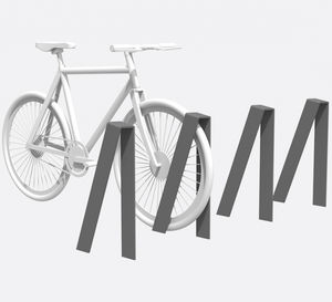 rastrelliera per biciclette a pavimento 1