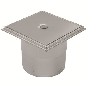 piletta in acciaio inox