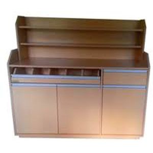 credenza con alzata classica / in legno / contract