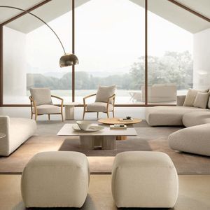 pouf contemporaneo