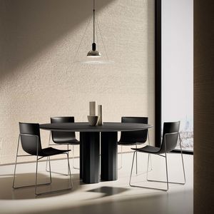 sedia da pranzo contemporanea