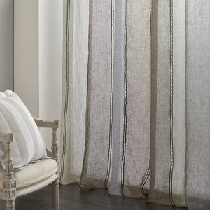 tendina voile a righe