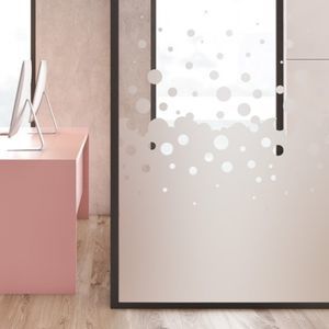 pellicola decorativa per applicazione su vetro