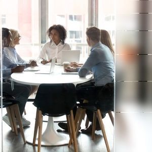 pellicola decorativa per applicazione su vetro