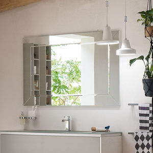 specchio da bagno a muro