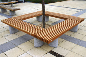 griglia di protezione per alberi in legno 1