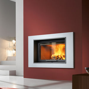 rivestimento per camini moderno / in acciaio