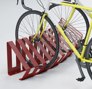 rastrelliera per biciclette a pavimento