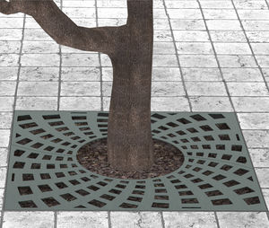 griglia per alberi rotonda