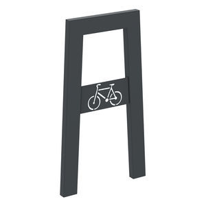 poggia-biciclette a pavimento 1