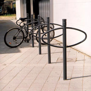 rastrelliera per biciclette a pavimento