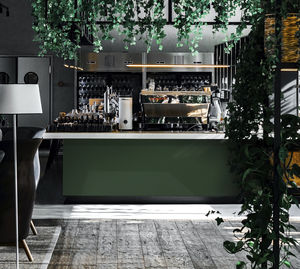 piano di lavoro in Solid Surface
