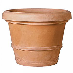 vaso da giardino in plastica / tondo / conico
