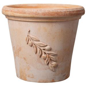 vaso da giardino in terracotta