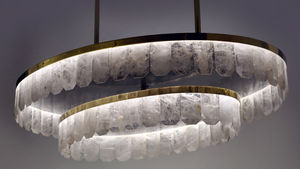 lampadario classico / in cristallo / contract