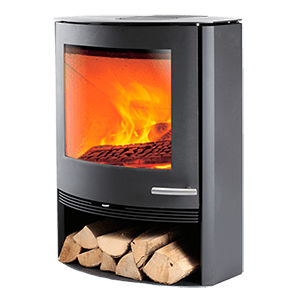 stufa a legna / in metallo / moderna / 7.5 kW