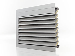 griglia di ventilazione in metallo