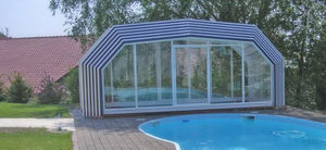 copertura per piscina alta