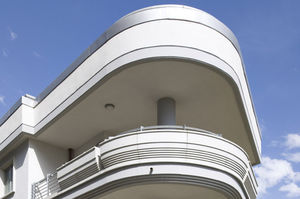 ringhiera in alluminio / a sbarre / da esterno / per balcone