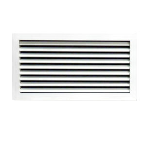 griglia di ventilazione in alluminio anodizzato