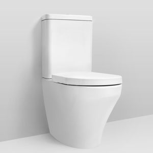 WC monoblocco / in porcellana