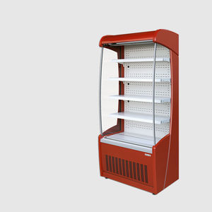 vetrina refrigerata con scaffali