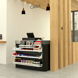 banco cassa per supermercato curvo 1
