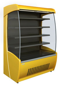 vetrina refrigerata con scaffali