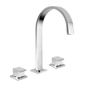 miscelatore doppio comando per lavabo