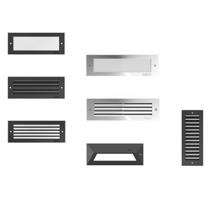 luce da incasso a muro / LED / rettangolare / da esterno