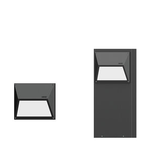 luce da incasso a muro / LED / rettangolare / da esterno