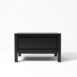 comodino moderno / in quercia / in noce americano / in teak