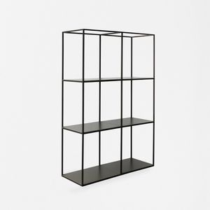mensola / moderno / in legno laccato / in alluminio