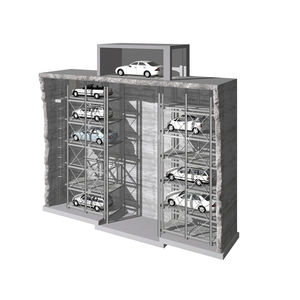 sistema di parcheggio con piattaforma