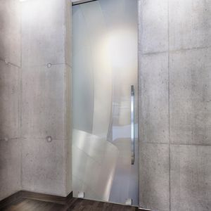 maniglia a tirante per porta a vetri