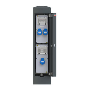 colonna di distribuzione elettrica