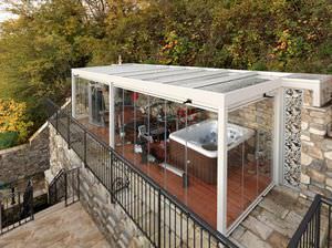 veranda in ferro galvanizzato 1