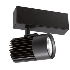 faretti a binario LED / tonda / in alluminio / contract