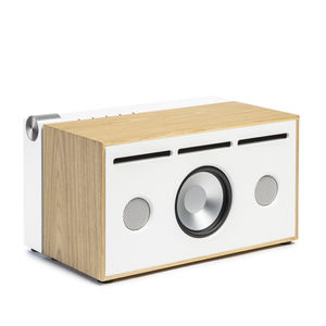 altoparlante con scaffali / bluetooth / multimediale / alluminio