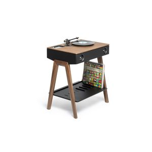 giradischi manuale / a cinghia / 33 / con altoparlanti integrati