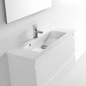 piano lavabo in marmo