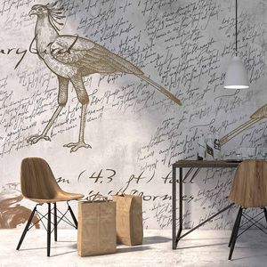 carta da parati moderna / in metallo / con motivi naturali / con animali