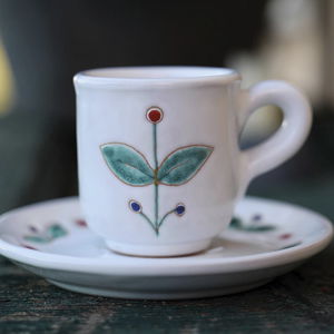 tazzina di caffè in ceramica