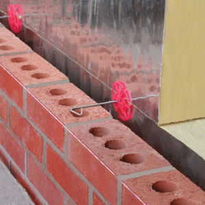 sistema di fissaggio in acciaio / per rivestimento di facciata / per facciata ventilata