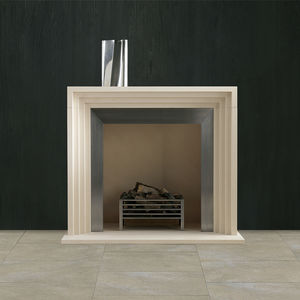 cornice per camino contemporanea