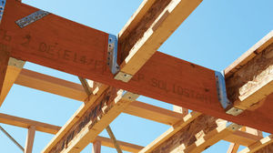 trave in legno microlamellare