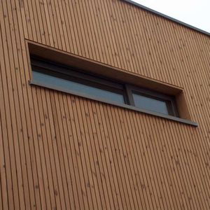 rivestimento di facciata a doghe