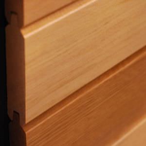 rivestimento di facciata a doghe