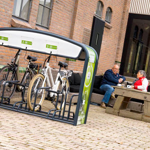 pensilina per biciclette